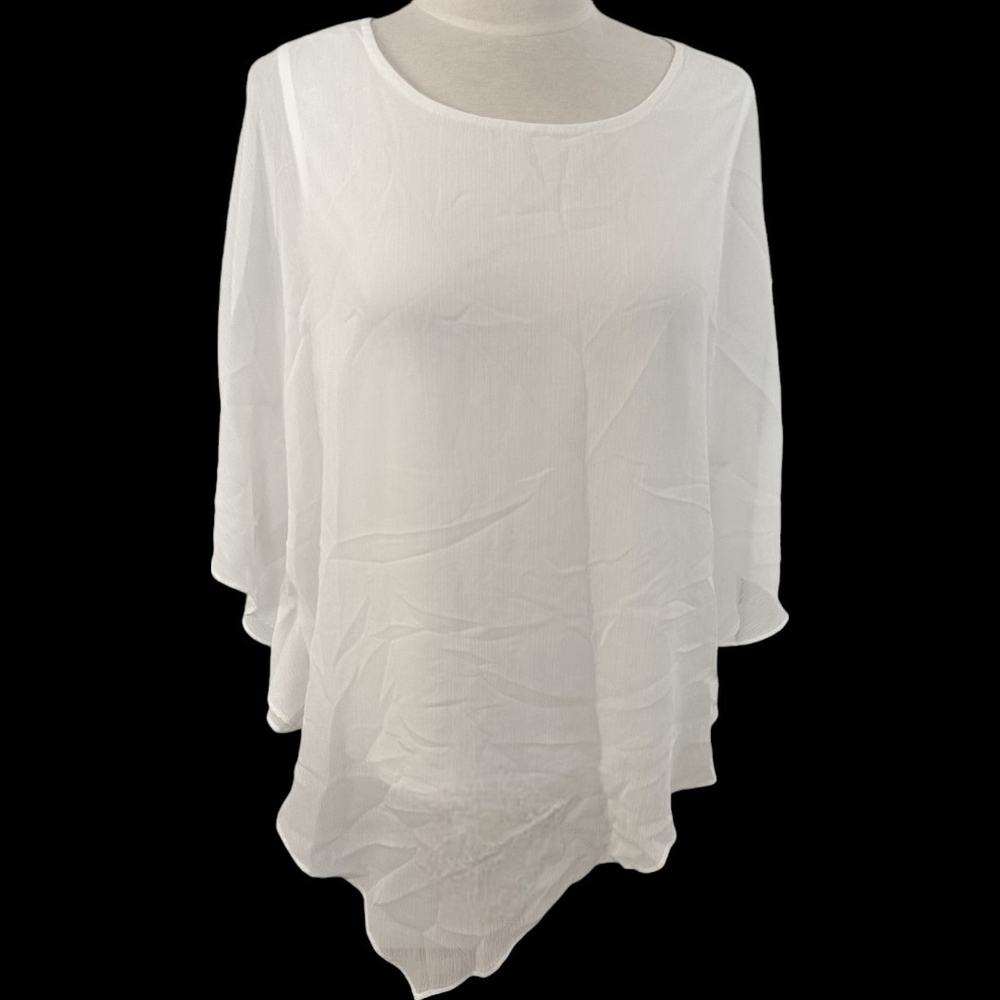 Women's Milano White Blouse Size M
